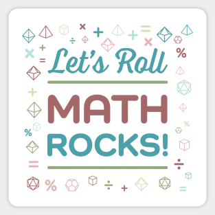 Math Rocks! Sticker